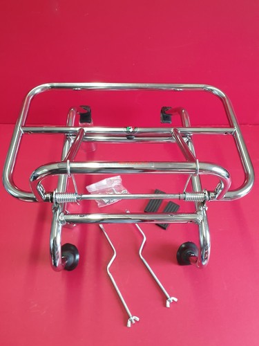 Scomadi & Royal Alloy GP GT TL TG 125 200 300 Cuppini Fold Down Front Carrier. - Picture 3 of 8