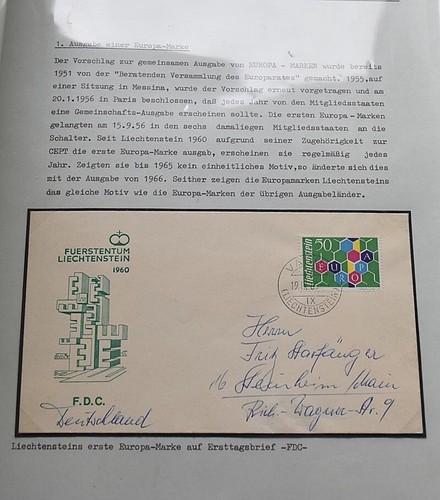 LIECHTENSTEIN Buena colección en su mayoría recibos con correo aéreo temprano pinturas caza deporte - Imagen 21 de 24