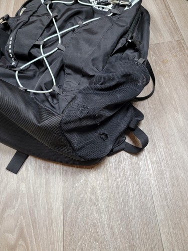 THE NORTH FACE BOREALIS BACKPACK BLACK School Laptop Hiking Travel Camping - Picture 5 of 6