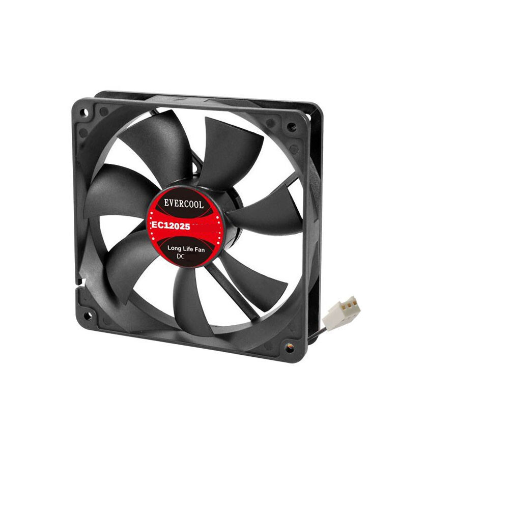 Evercool 120mm 12cm 120 x 120 x 25 5 Volt PC case Fan (L) EC12025L05EA