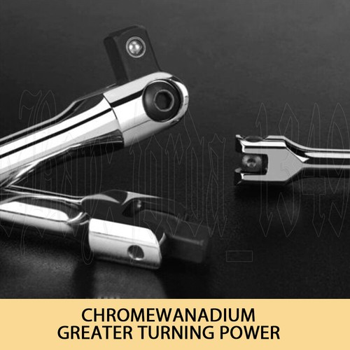 24" 600mm Breaker Bar Socket Drive Wrench Spanner Chrome Vanadium Steel 1/2" AU - Picture 3 of 12