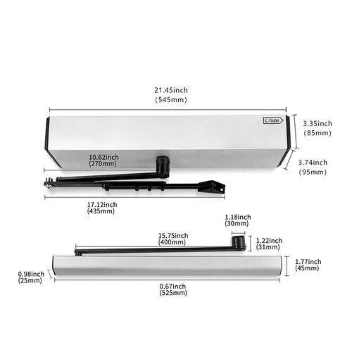 Electric Swing Door Opener Touchless Hand Sensor Open with Sensitivity Switch - Picture 6 of 9