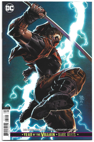 Red Hood Outlaw #37 DC Comic 2019 cubierta bronceada variante B primera aplicación Cloud 9 DNA Devour - Imagen 1 de 2
