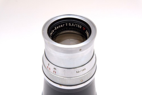 Lente Schneider Tele-Xenar 150 mm f/5,5 montaje Exakta Prime, muy buen estado - Imagen 6 de 8