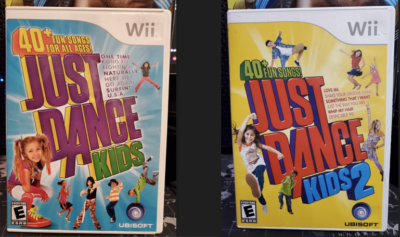 DWE  WorldFamily  ダンス DVD　JUMP AND SING 廃盤】希少なWF会員向けプレゼントビデオ『DANCE and SING①②