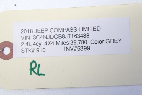 2017-2024 JEEP COMPASS 4WD REAR RIGHT SIDE SUSPENSION GUIDE ROD CONTROL ARM OEM - Picture 7 of 7