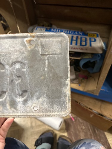 1896-1996 American Automobile Centennial Michigan License Plate 33 EHX - Picture 12 of 16