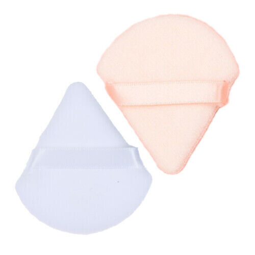 10Pcs Cosmetic Powder Puff Velvet Triangle Mini Makeup Powder Puff Make Up Tools - Picture 16 of 19