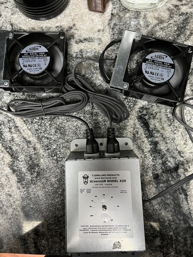 Kit de ventilador de sótano reversible Tjernlund Xchanger X2D caja abierta - Imagen 10 de 11
