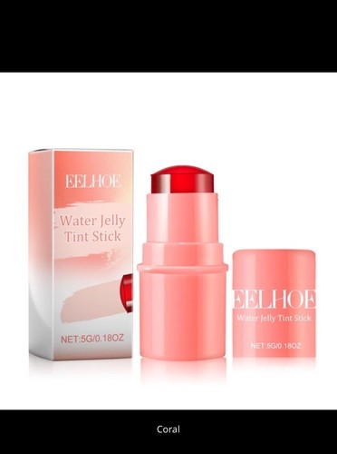 Jelly Blush Cooling Water Jelly Tint Lip + Cheek Blush Stain Summer Makeup Pink - Picture 5 of 9