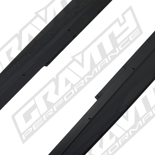 M SPORT GLOSS BLACK SIDE SKIRT EXTENSIONS LIP FOR BMW 5 SERIES G30 PRE LCI 17-20 - Afbeelding 5 van 9