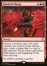 Magic the Gathering MTG Kindred Charge (27) Commander 2017   LP