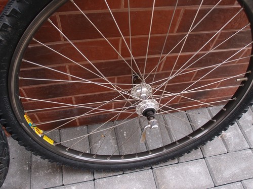 wheels 26 in Mavic M281 CD Profil PSP Shimano Deore DX FH-M650 Deore XT HB-M730 - Picture 10 of 24