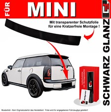 Lackschutzfolie Ladekantenschutz für MINI Clubman R55 2007-2015 Schwarz glanz