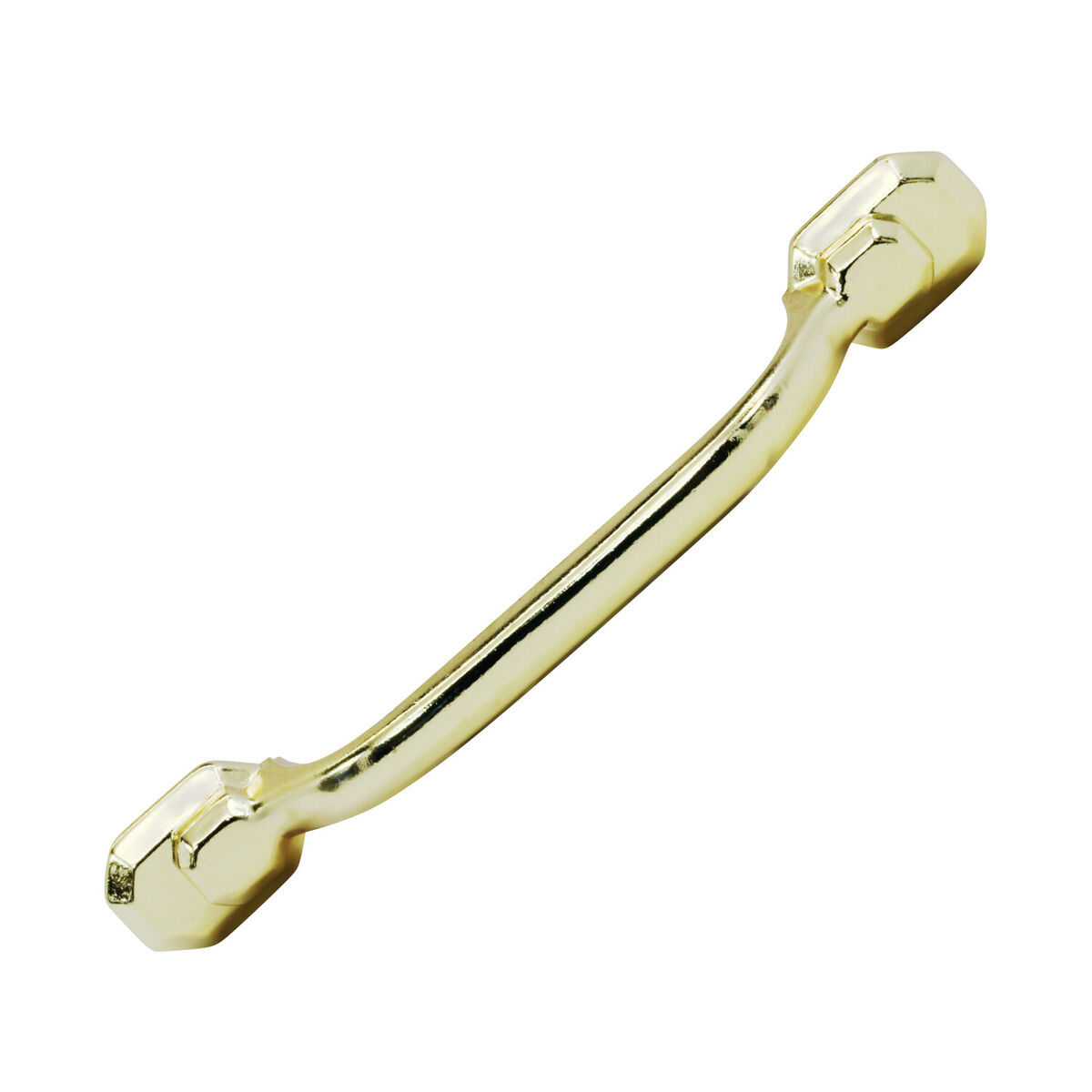 Hexa Style 3 In Hole Centers Traditional Brass Cabinet Pull Hexa Style 3 In Hole Centers Traditional Brass Cabinet Pull