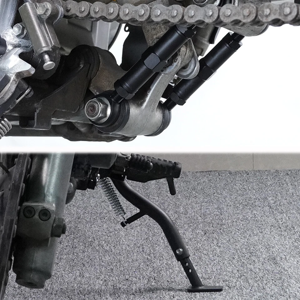 Eslabones de suspensión descensores de soporte lateral ajustables aptos para Kawasaki KLR650 2022-2024 Foto 2 de 4