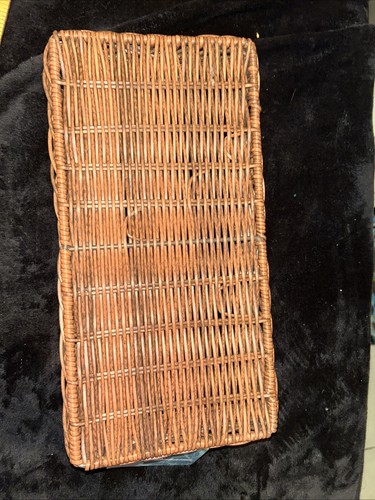 Tommy Bahama Woven Weaved Rectangular Basket - 第 9/15 張圖片