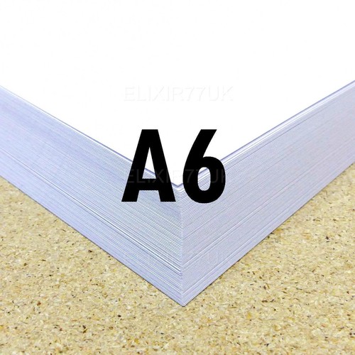 A6 A5 A4 A3 A2 WHITE CARD STOCK SCHOOL PAPER SHEET ART CRAFT MAKING 120- 300 gsm - Picture 6 of 39
