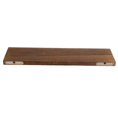 Wood Floating Wall Shelf Rack Brown 50*14*2cm MDF Home Decor Storage Organizer - Picture 9 of 11