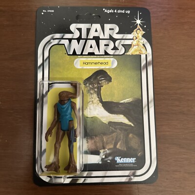 Star Wars Hammerhead Vintage & Original  Blaster Mint  21 Back  Recarded