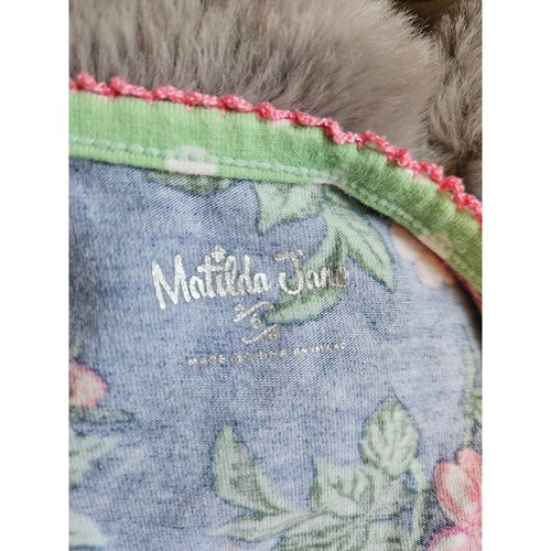 Matilda Jane Girls Floral Tank Top Sz 6 - Picture 3 of 3