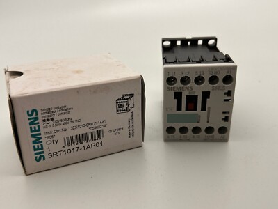 Siemens Sirius Schütz / Contactor Hauptschütz 3RT1017-1AP01 max 5,5KW - 400V