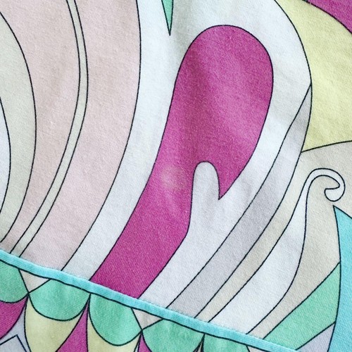 Emilio Pucci Pucci pattern cotton dress rare size 38 - Picture 7 of 10