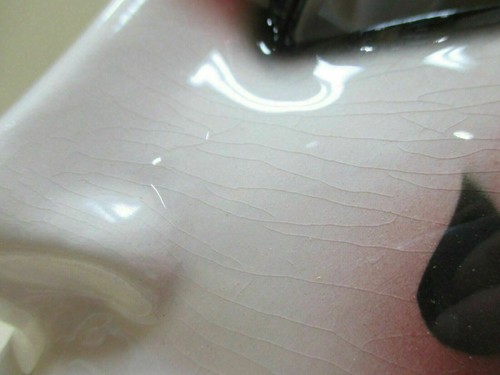 Maschera ceramica arte argilla dipinta a mano #066 1989 fantasma dell'opera in orig. Scatola~! - Foto 7 di 12