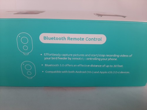 Birdfy Photo Kit for Bird Feeder, Phone Holder & 2-Bluetooth Remote Controls - Photo 7 sur 9