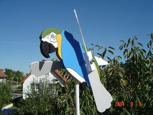 Belybell Windspiel Ente Möve Papagei Biene Bananenrepublik Deutschland Seeadler - Bild 21 von 24