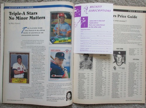 BECKETT FOCUS ON FUTURE STARS #5 (Sept. 1991) DEREK BELL Cover; Ivan Rodrguez - Picture 6 of 9