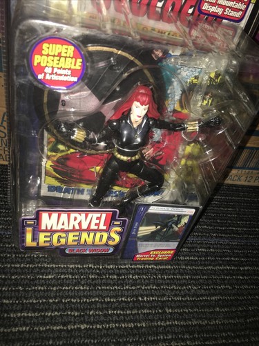 MARVEL LEGENDS SERIES 8 VIII BLACK WIDOW ACTION FIGURE RED HAIR VARIANT AVENGERS - Picture 2 of 11