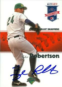 Tyler Robertson autographed Baseball Card 2008 Tristar Pro Debut #187 - Picture 1 of 1