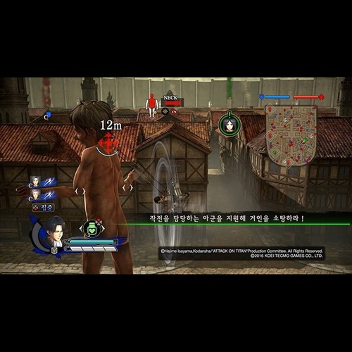 Attack on Titan Korean PS VITA Game - 第 6/7 張圖片