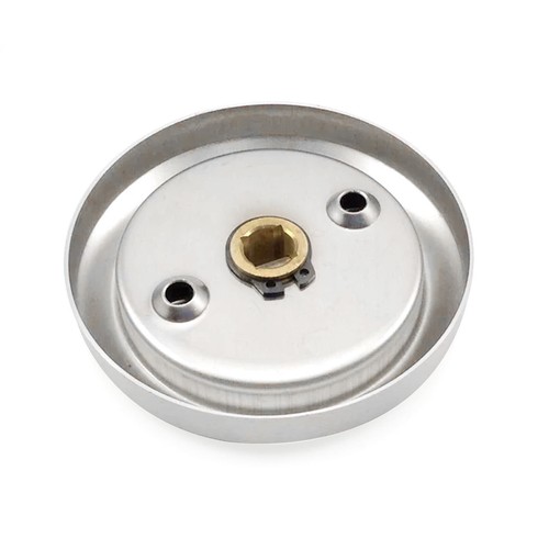 Edelstahl 304 Rund Eingelassen Türschloss Versteckt Tasse Zieht Knopf Silber - Bild 13 von 18