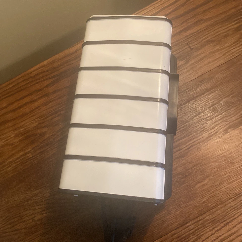 ERTL “Big Farm” White Black Trailer. 13x6x6 Wheels Work! Gates Work - Image 2 of 4