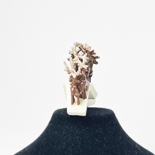 Goebel Olszewski Miniaturen Night Before Christmas acht kleine Rentiere 691-P - Bild 6 von 10