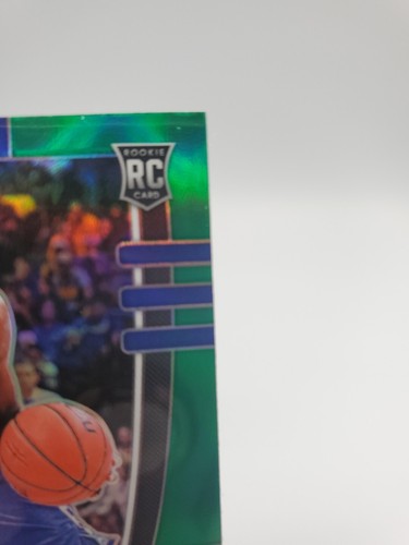 2020-21 Panini Prizm Draft Picks Tyrese Maxey Green Prizm Rookie Card RC #54 SP - Picture 2 of 4