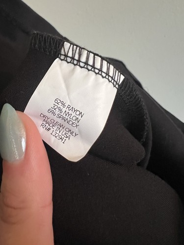 Amanda Uprichard Off Shoulder Mini Dress Sia Ruffled Black Size Medium Stretch - Picture 8 of 8