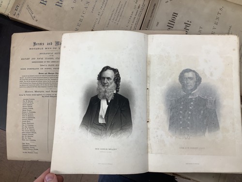 1861-62 Rebellion Record American Events Civil War Frank Moore 12 Issues 1 Year - Picture 5 of 11