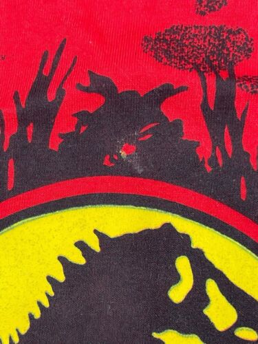Vintage 1992 Jurassic Park At McDonalds Promo T-Shirt Size XL - Picture 3 of 5