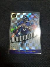 2019 Panini Donruss Lamar Jackson DOMINATORS  #39 Baltimore Ravens