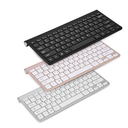 2.4GHz Wireless Keyboard & Optical Mouse USB Receiver Set for Macbook Windows XP - Picture 1 of 21