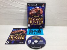 Cabelas Big Game Hunter 2005 Adventures PS2 COMPLETE Great Cond. TESTED & WORKS!