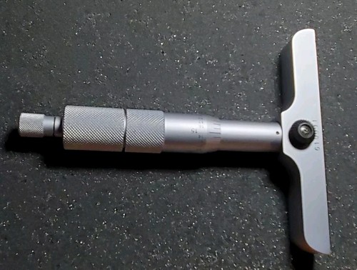 Mitutoyo Depth Mic 0-4" No. 129-131 DMC 4-4" - Picture 7 of 17