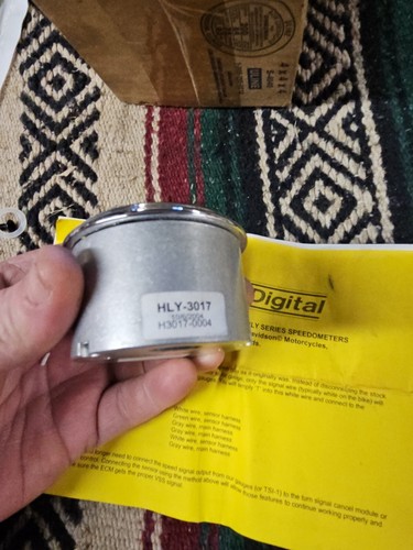 Dakota Digital 2 3/8" Mini Rolling Thunder Speedometer Hly-3017 - Picture 3 of 4