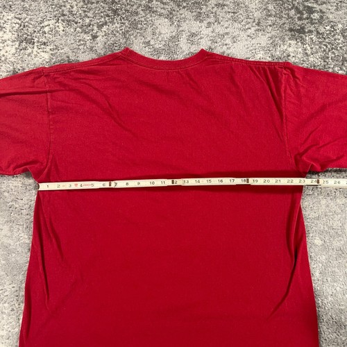 VTG Houston Astros Shirt Mens XL Red Lance Berkman Crew Neck Nike Center Check - Picture 8 of 14