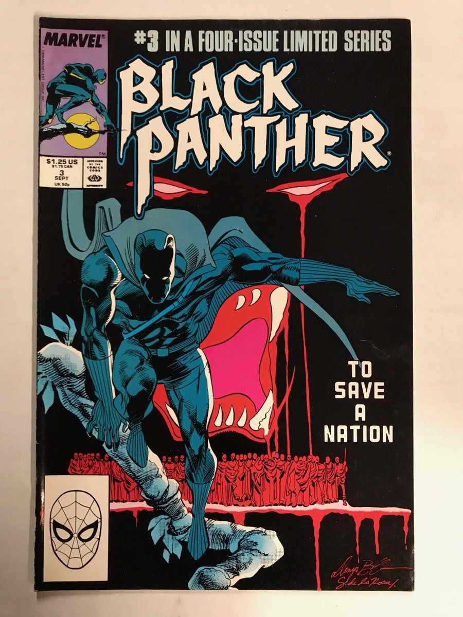 BLACK PANTHER #3 FIRST PRINT MARVEL COMICS (1988) | eBay