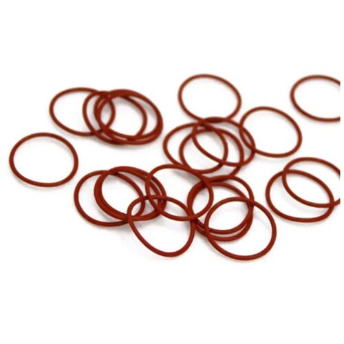 225PCS Sealing O-Rings Silicone Red Washer Rubber Assortment Metalworking Kit - Picture 12 of 12