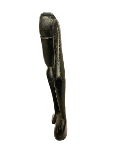 Figura reflexionante abstracta Shona escultura de piedra Zimbabwe tallada arte de regalo-164 - Imagen 11 de 24